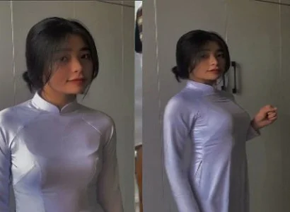 Nữ sinh áo dài cực phê